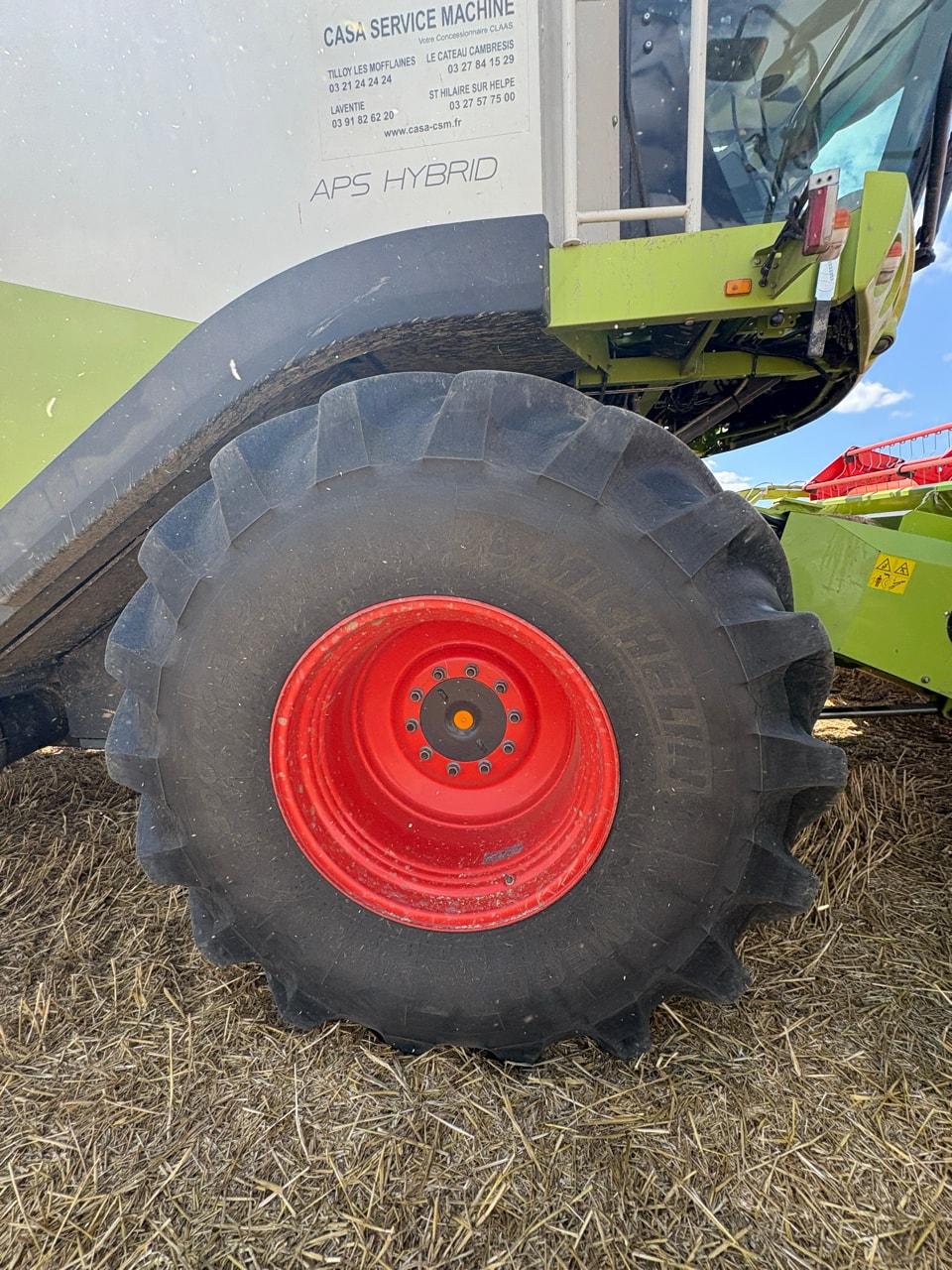 Moissonneuse CLAAS LEXION 750 - photo slide 7