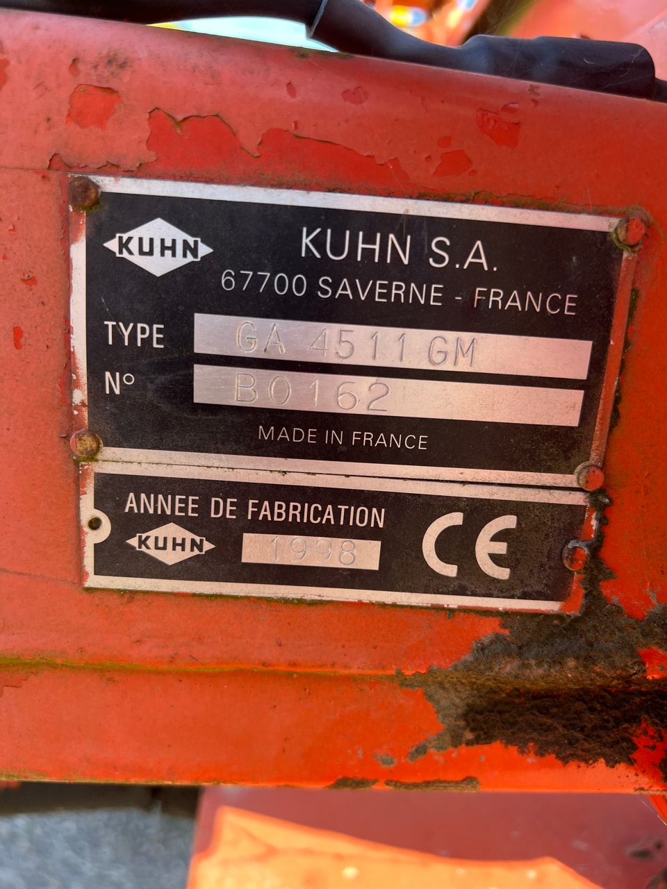 Andaineur KUHN GA 4511 - photo slide 6