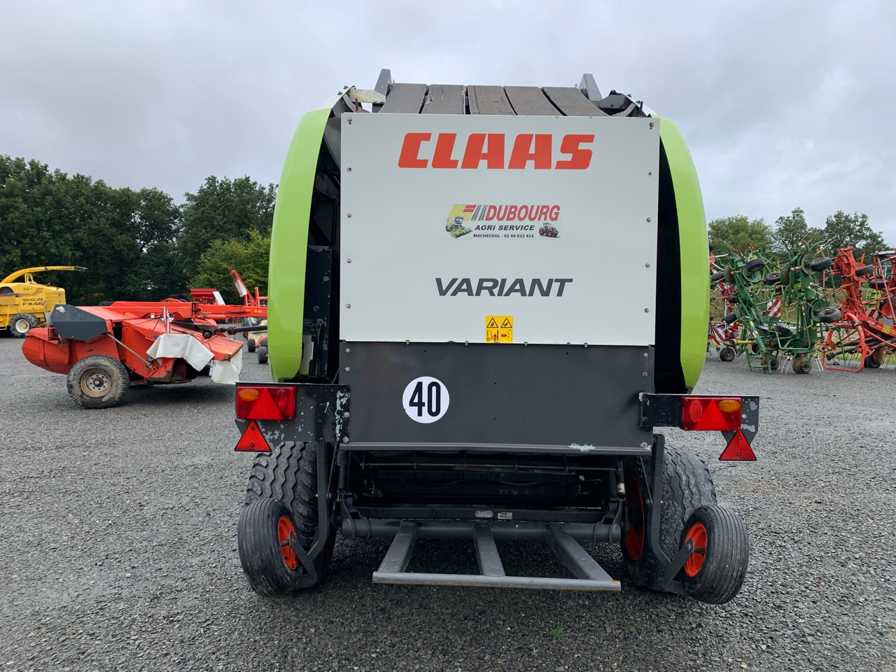 Presse balles rondes CLAAS VARIANT 370 RF - photo slide 5
