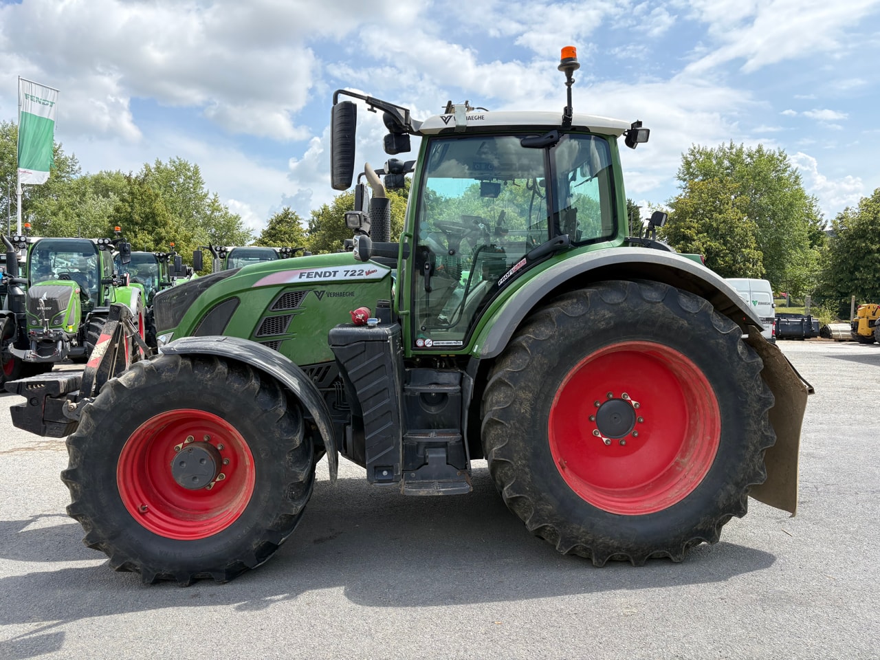 Tracteur FENDT 722 S4 PROFI + - photo slide 6