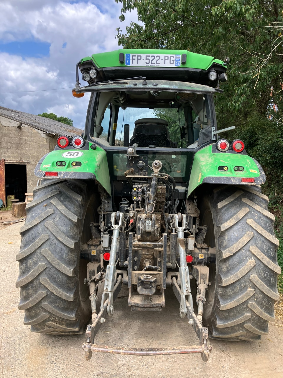 Tracteur chargeur DEUTZ FAHR 6120 - photo slide 3