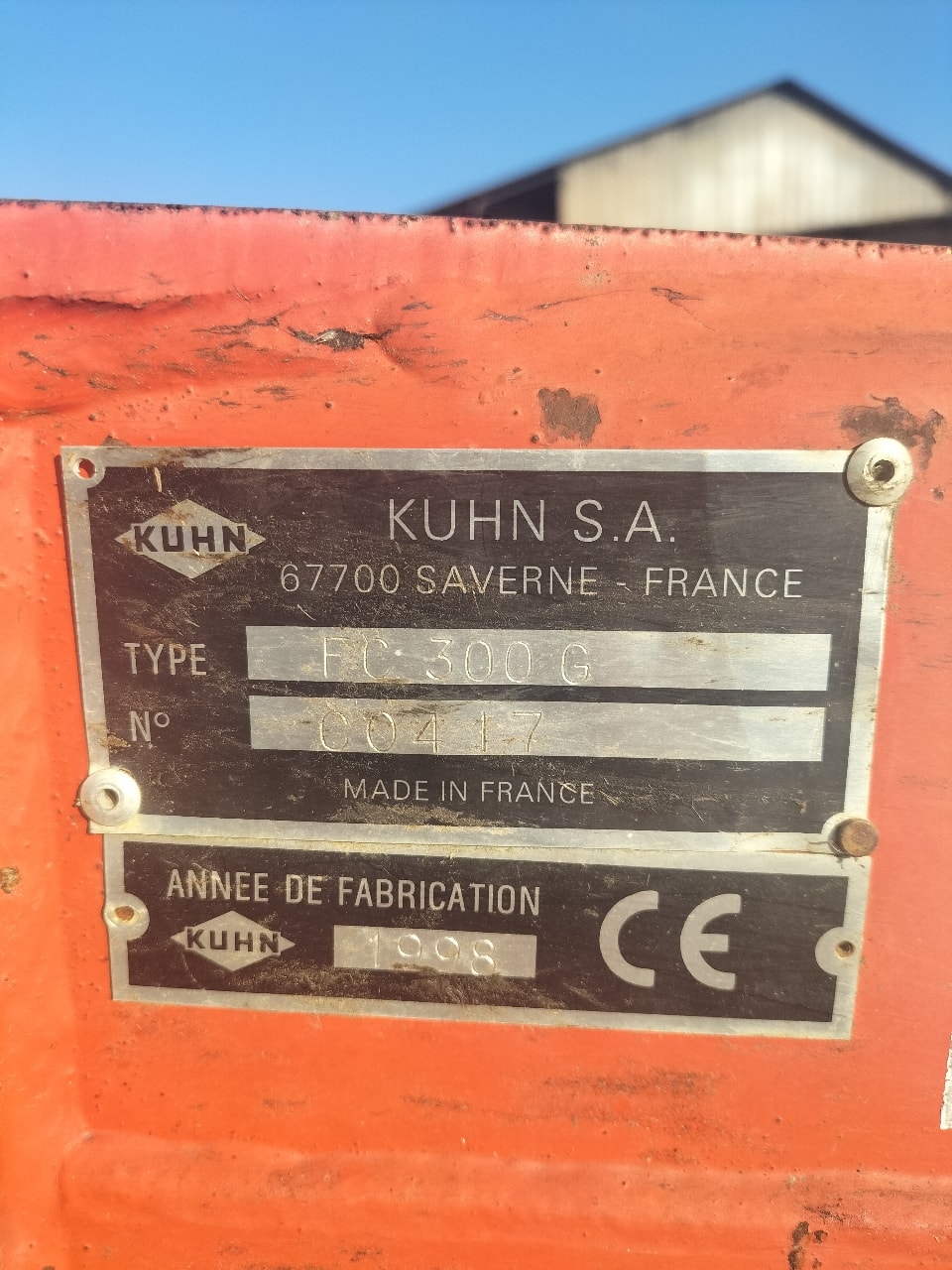 Faucheuse conditionneuse KUHN FC 300 G - photo slide 2