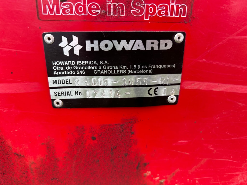 Fraise rotative HOWARD R305 S - photo slide 5