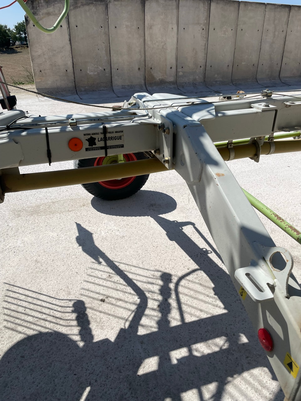 Andaineur CLAAS LINER 1550 TWIN - photo slide 5