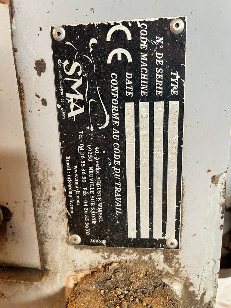 Epareuse SMA LYNX 2353 P - photo slide 5