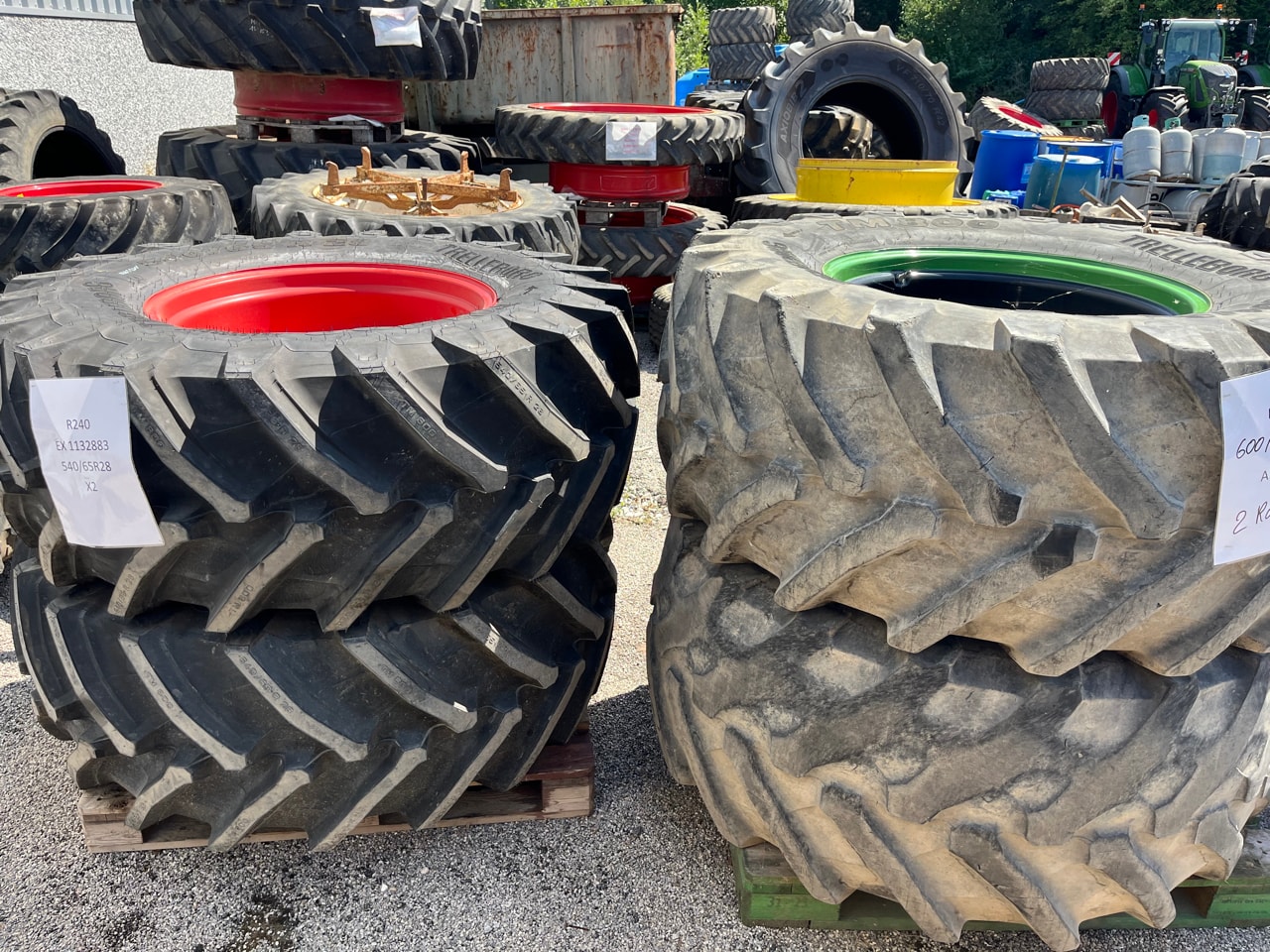 Roues Trelleborg Tm 800 540/65r28 - photo slide 3