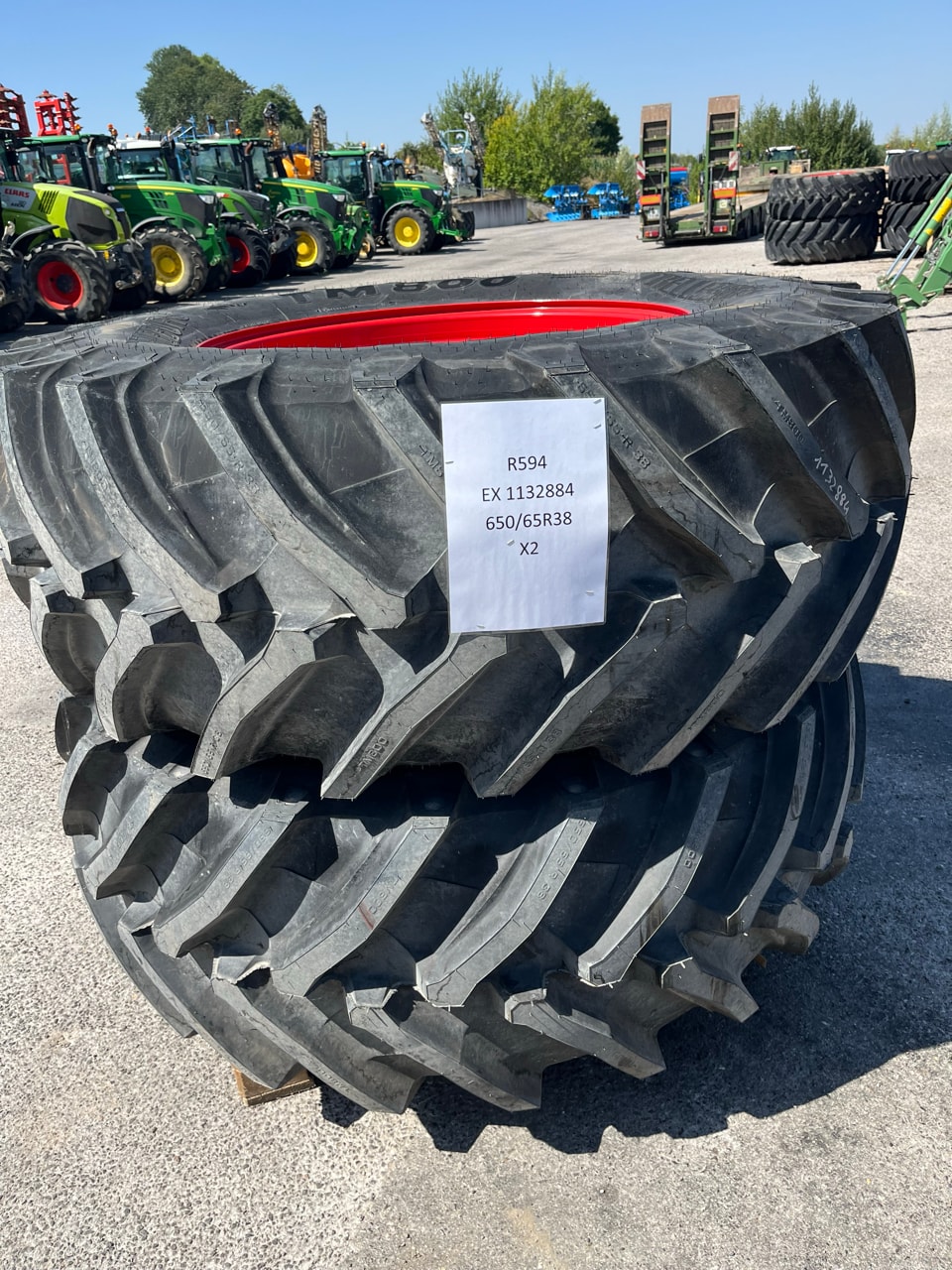 Roues Trelleborg 650/65r38 - photo slide 1