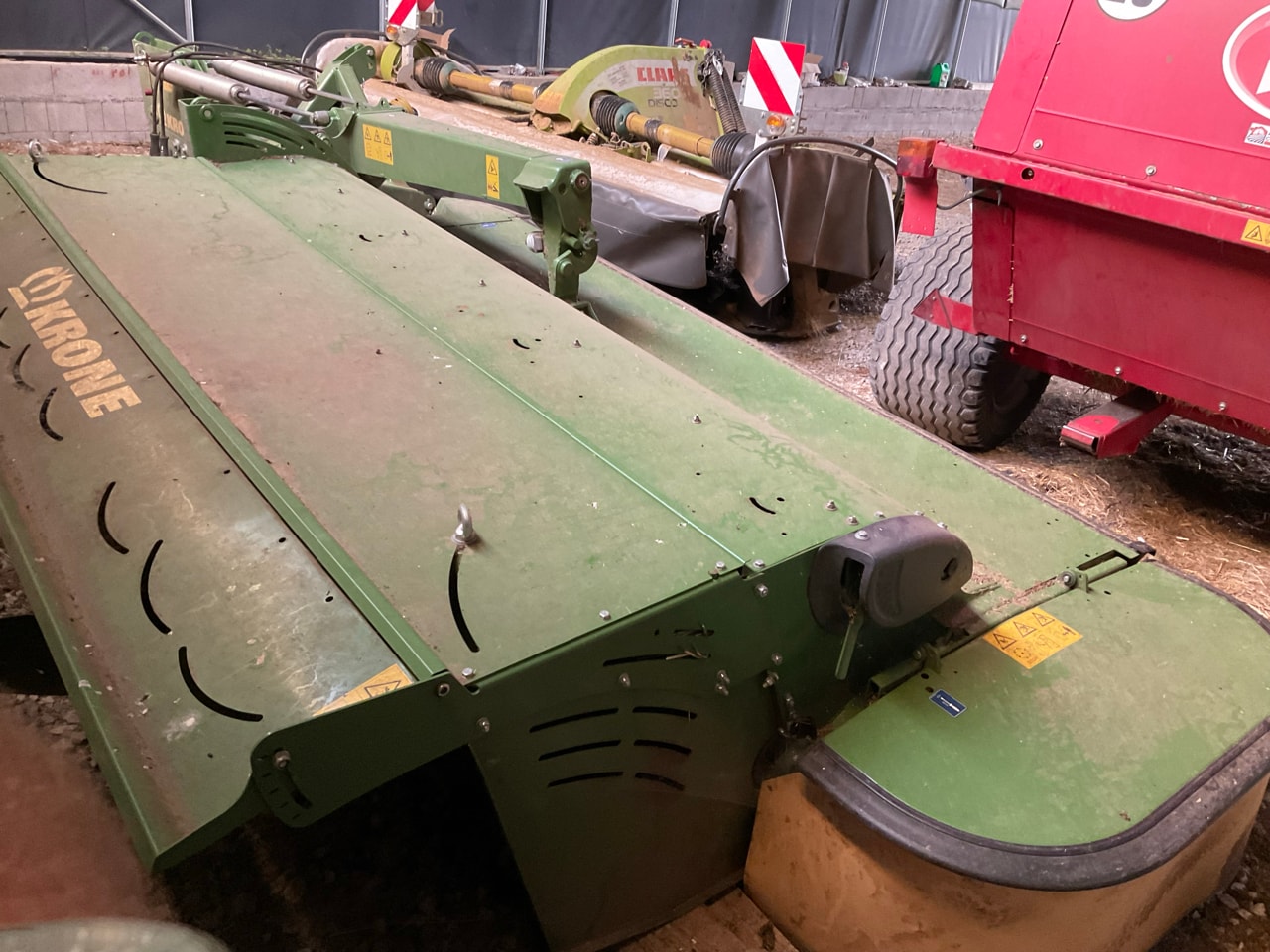 Faucheuse conditionneuse KRONE EASYCUT R 320 CV - photo slide 3