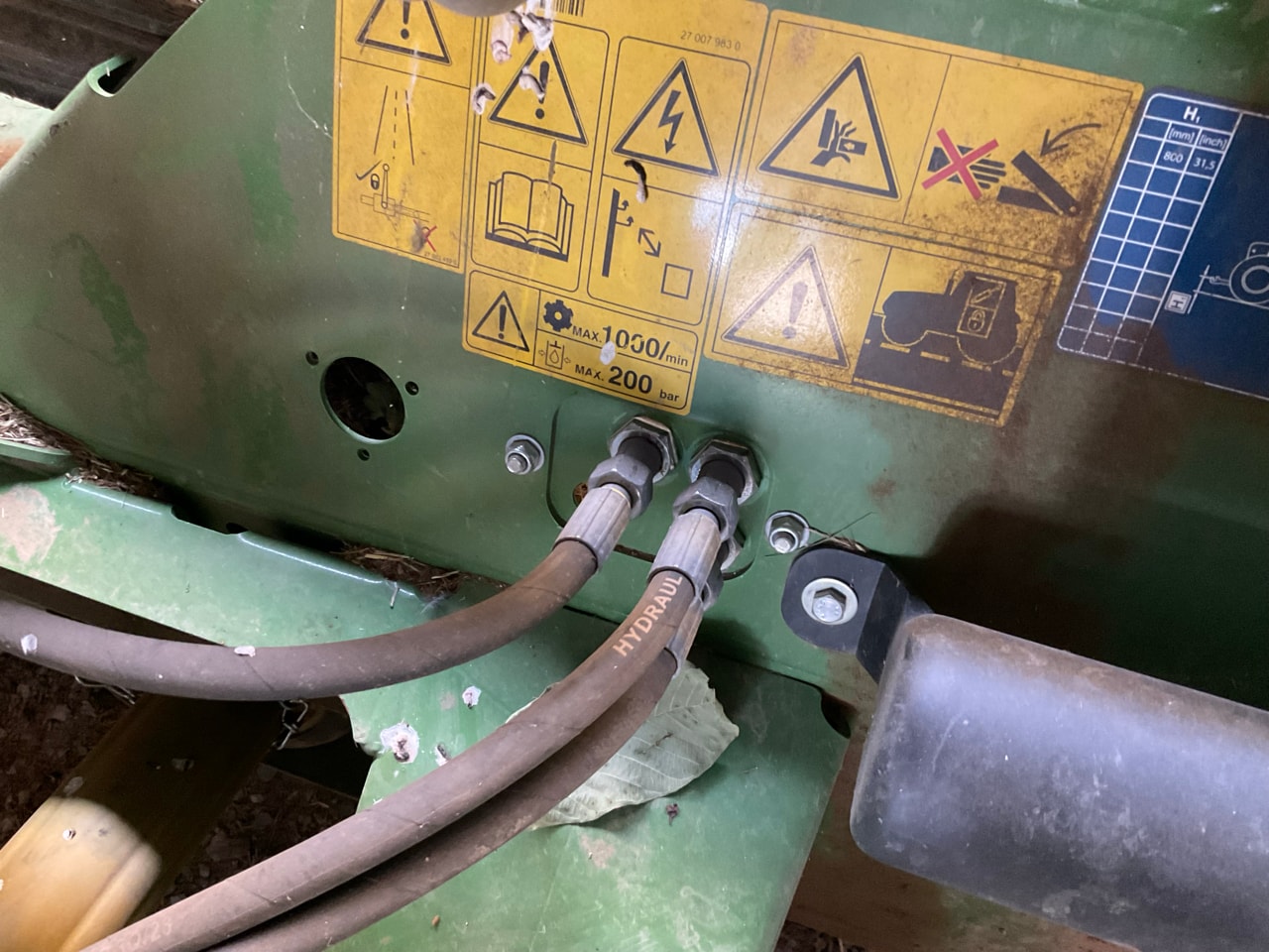 Faucheuse conditionneuse KRONE EASYCUT R 320 CV - photo slide 21