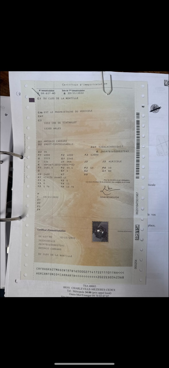 Tracteur CARRARO TR 7600 - photo slide 10