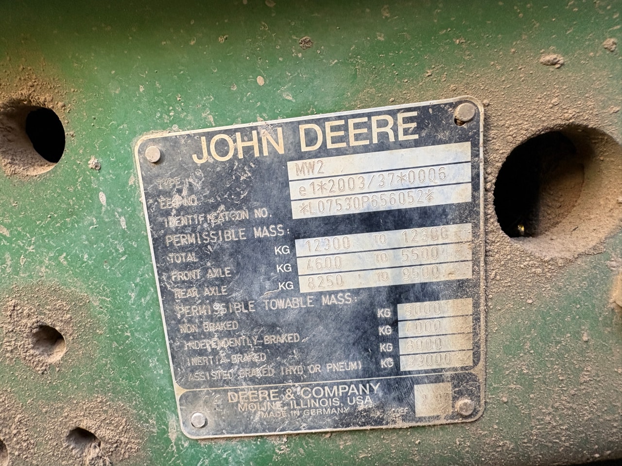 Tracteur JOHN DEERE 7530 - photo slide 16