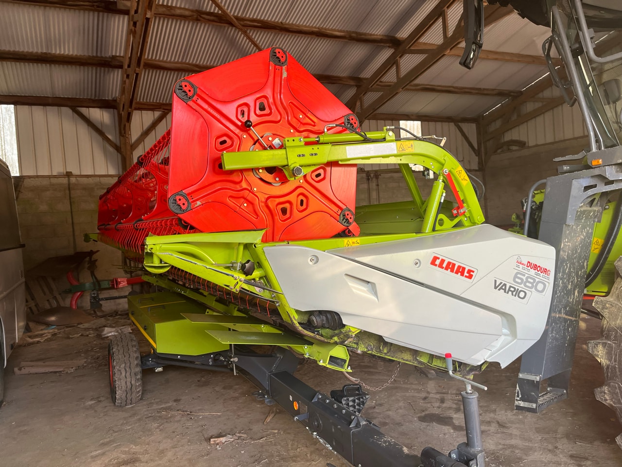 Moissonneuse CLAAS Trion 650 - photo slide 6