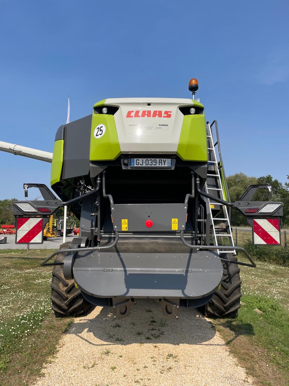 Moissonneuse CLAAS Trion 750 TT - photo slide 4