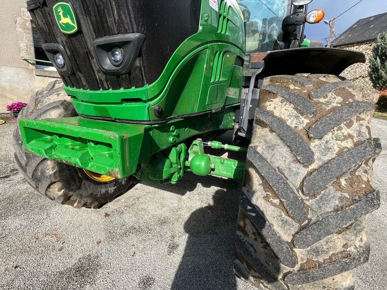 Tracteur JOHN DEERE 6135R - photo slide 13