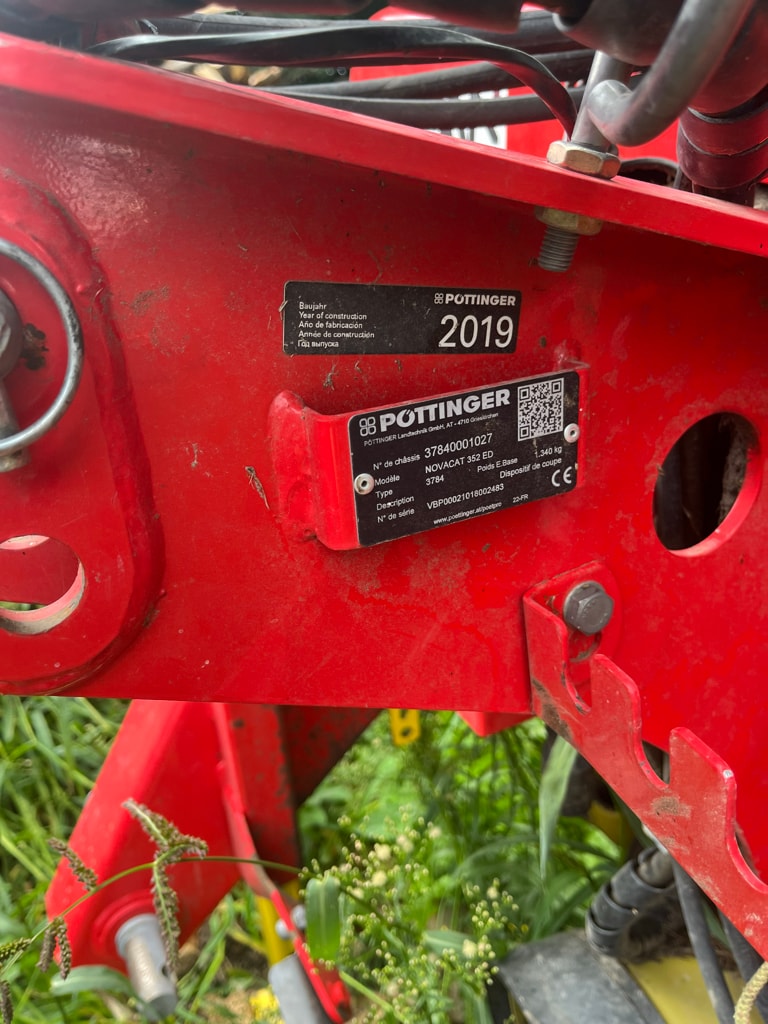 Faucheuse POTTINGER Novacat 352 ED - photo slide 6