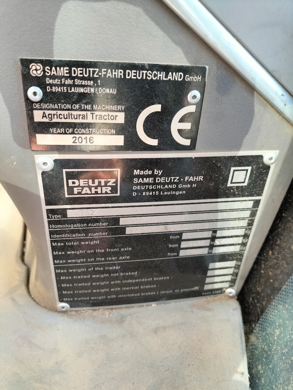 Tracteur DEUTZ FAHR 6180 AGROTRON TTV - photo slide 3