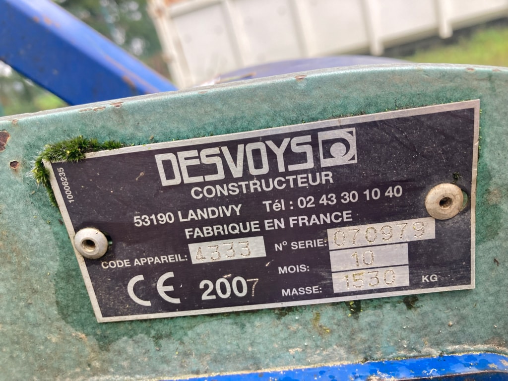 Broyeur DESVOYS DR4 320 - photo slide 10