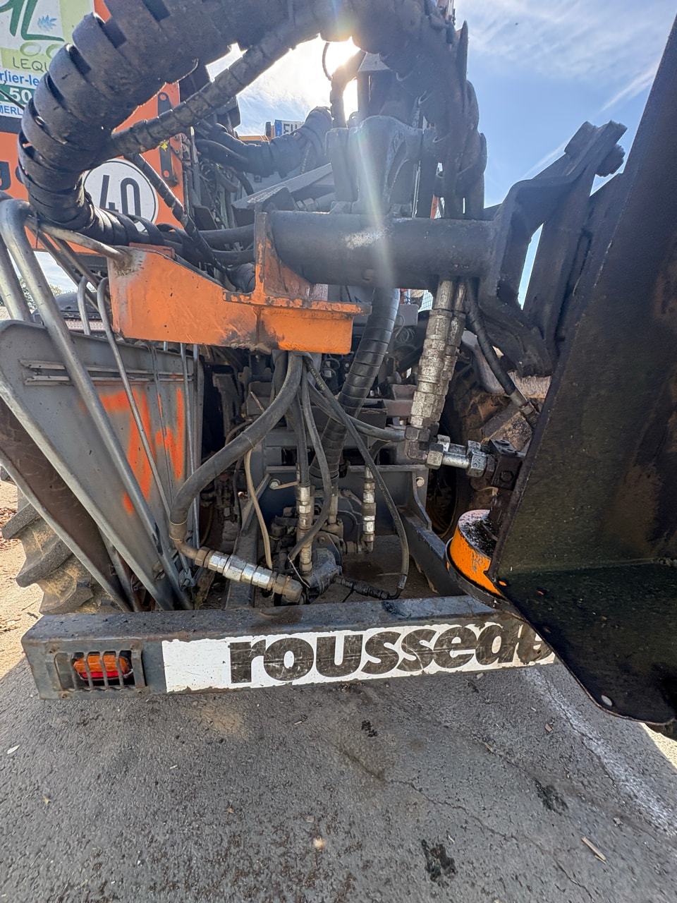 Epareuse ROUSSEAU Fulgor 7,50m Rotor herbe et bois - photo slide 6