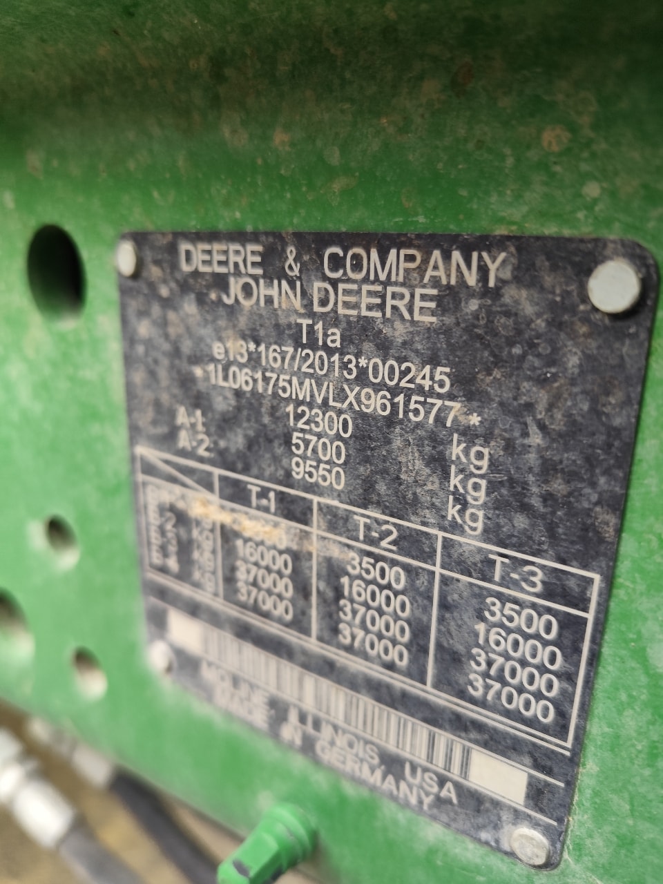 Tracteur JOHN DEERE 6175M - photo slide 8