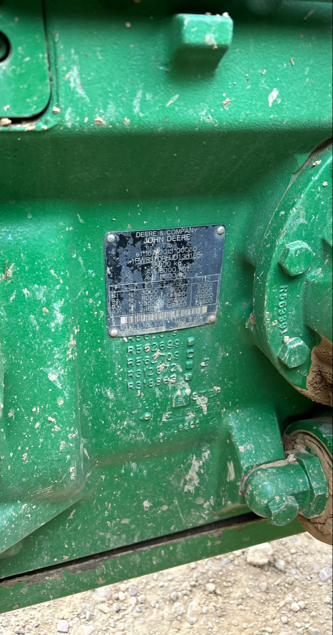 Tracteur JOHN DEERE 8370R - photo slide 12