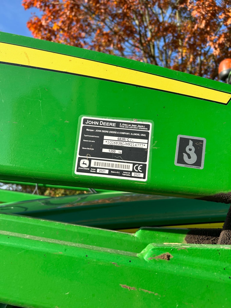 Tracteur JOHN DEERE 6195R - photo slide 6