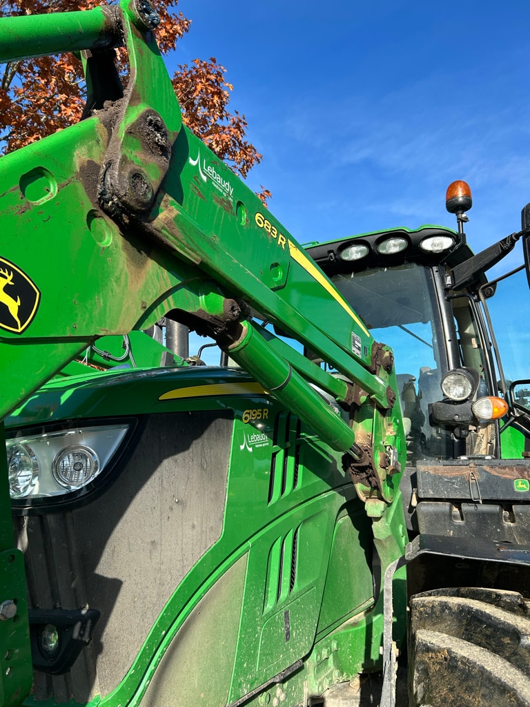 Tracteur JOHN DEERE 6195R - photo slide 7