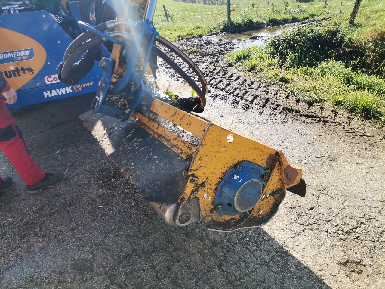 Epareuse BOMFORD Evo hawk 54MEPP3 - photo slide 12