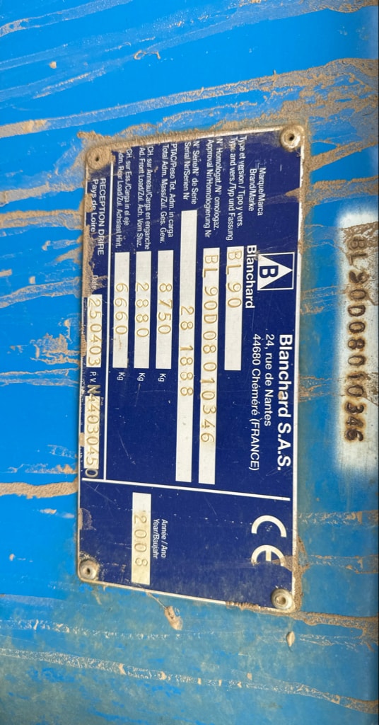 Pulverisateur BLANCHARD Grand large 4500 - photo slide 6