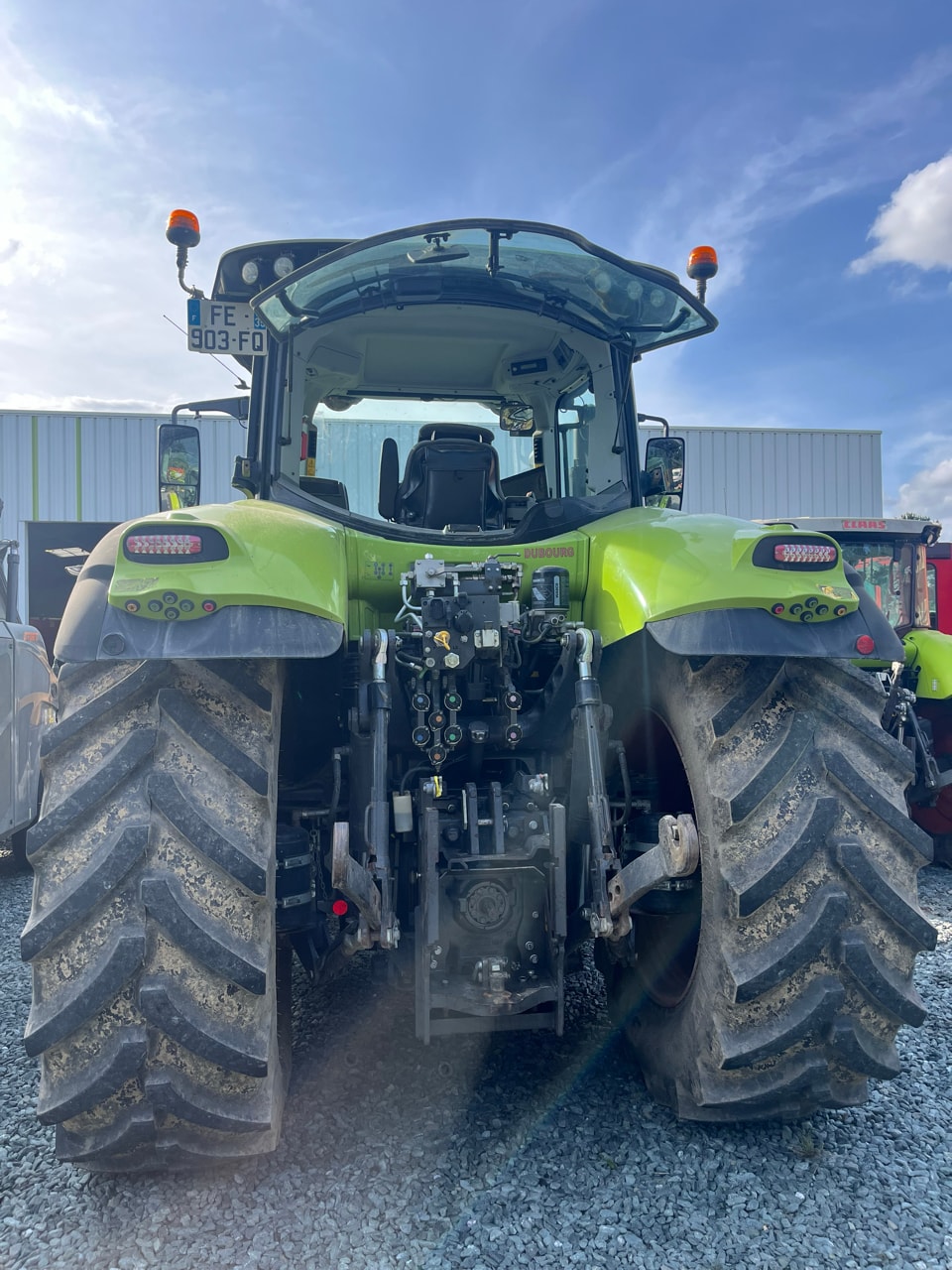 Tracteur CLAAS Axion 810 Cebis - photo slide 6