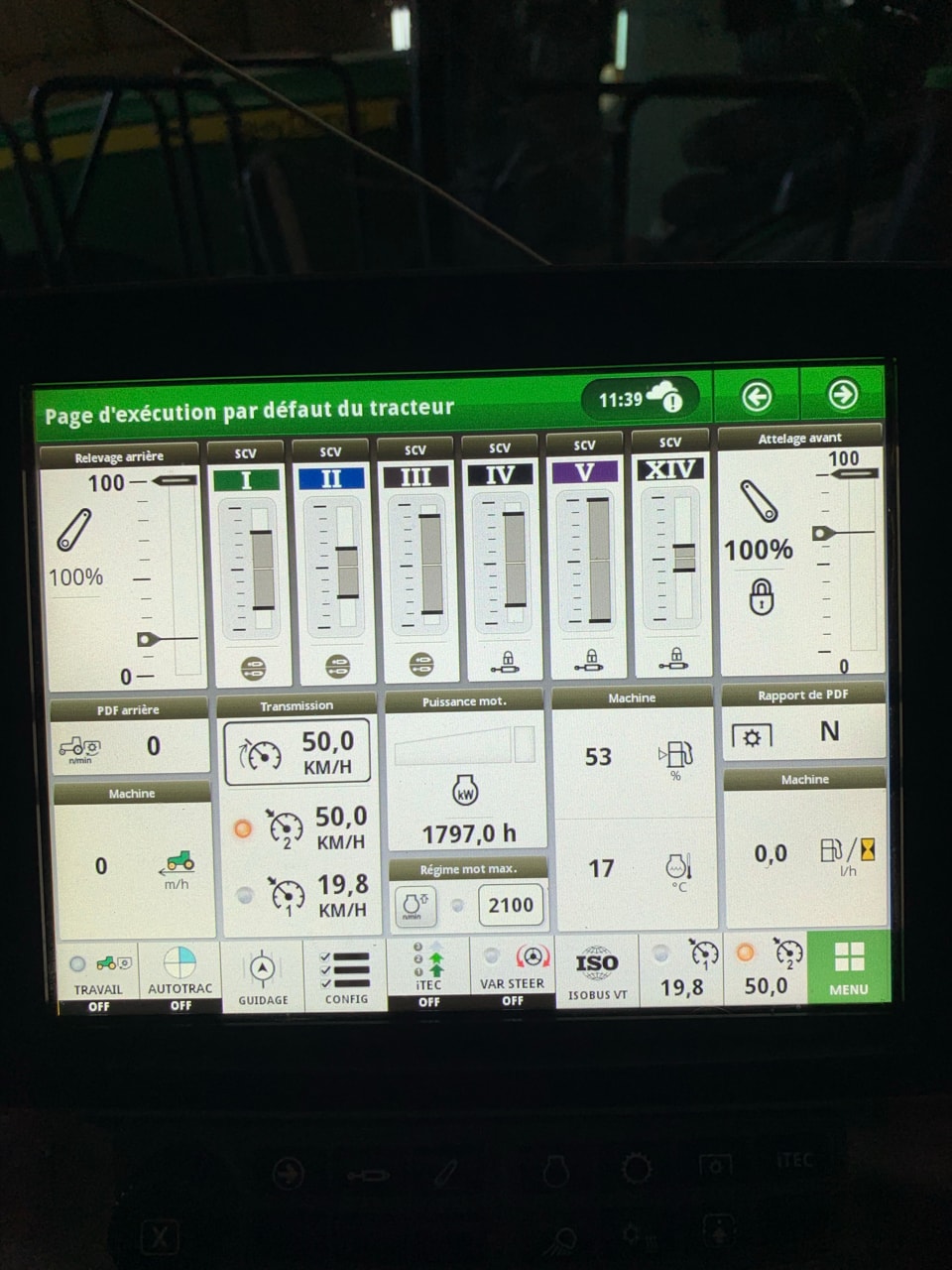 Tracteur JOHN DEERE 6250R - photo slide 17