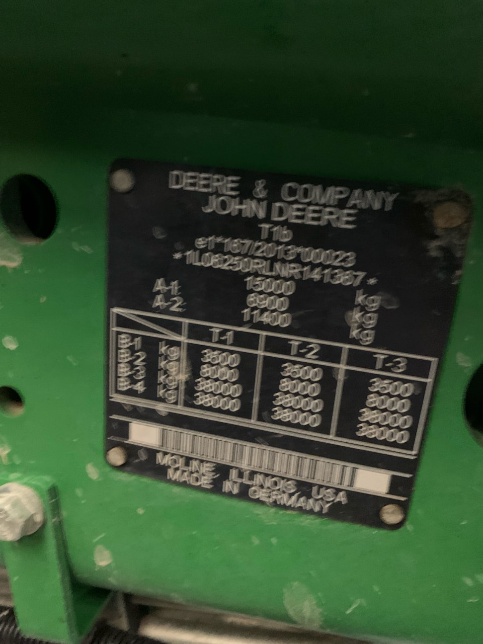 Tracteur JOHN DEERE 6250R - photo slide 5