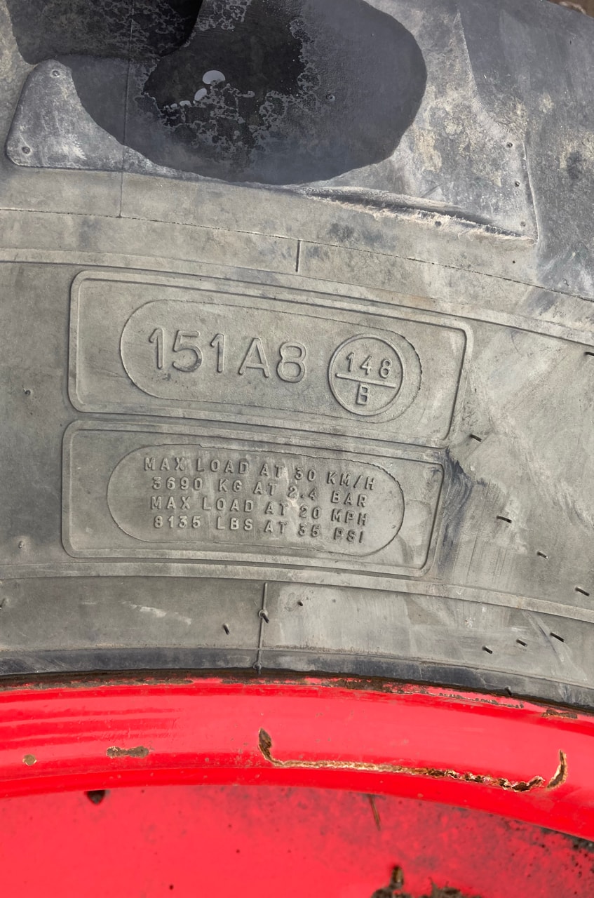 Pneumatique MICHELIN 420/80R46 Agribib + 16.9r28 agribib  - photo slide 4
