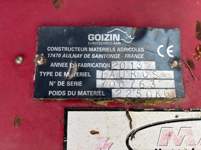 Charrue GOIZIN TAURUS - photo slide 16