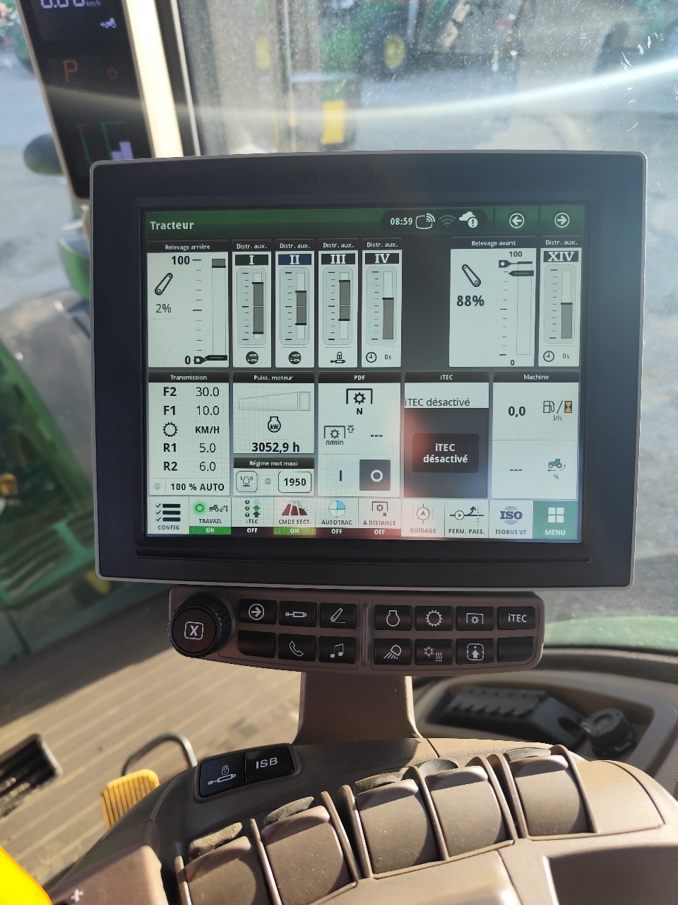 Tracteur JOHN DEERE 7230R - photo slide 15