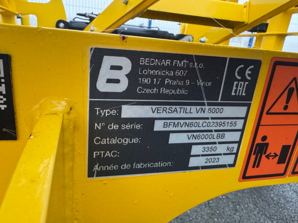 Dechaumeur BEDNAR VERSATILL VN 6000 - photo slide 6