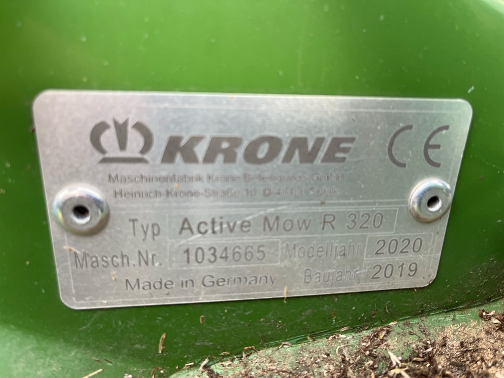 Faucheuse KRONE ACTIVE MOW R320 - photo slide 2