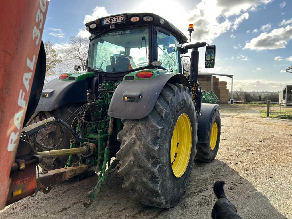 Tracteur JOHN DEERE 6195R - photo slide 6