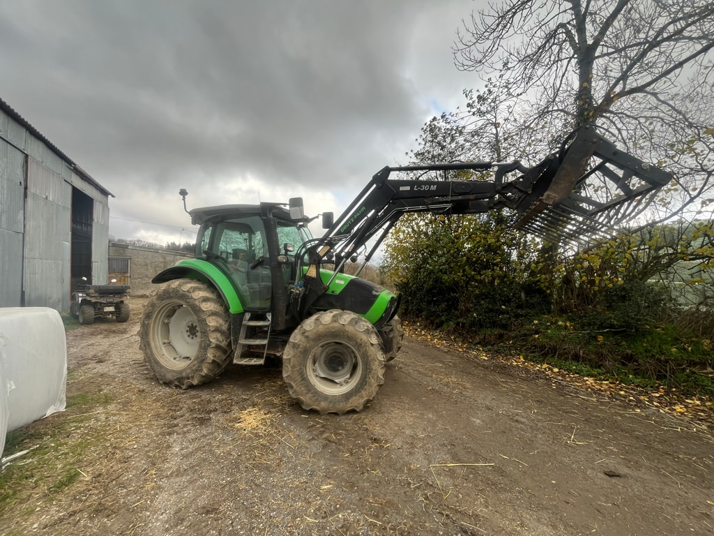 Tracteur chargeur DEUTZ FAHR AGROTRON K 420 - photo slide 9