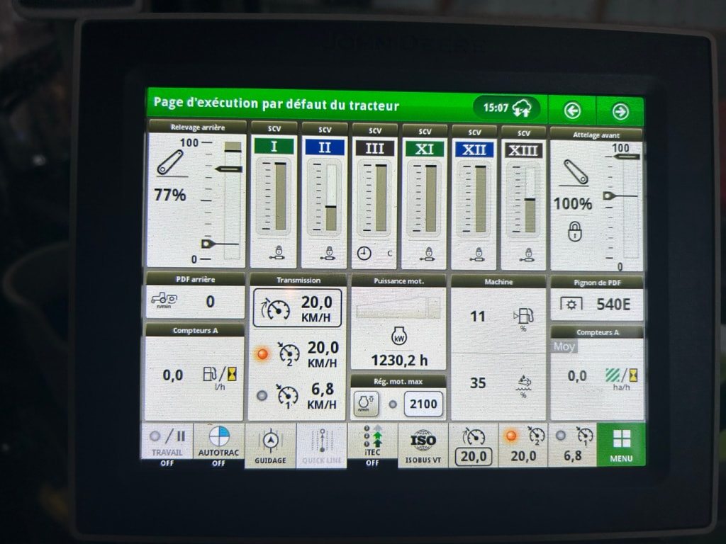 Tracteur JOHN DEERE 6R150 - photo slide 21