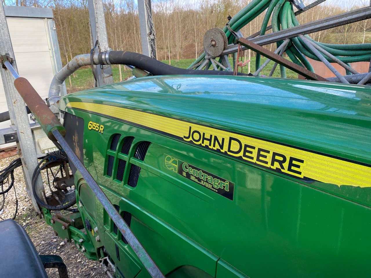 Tracteur JOHN DEERE 6155R - photo slide 14