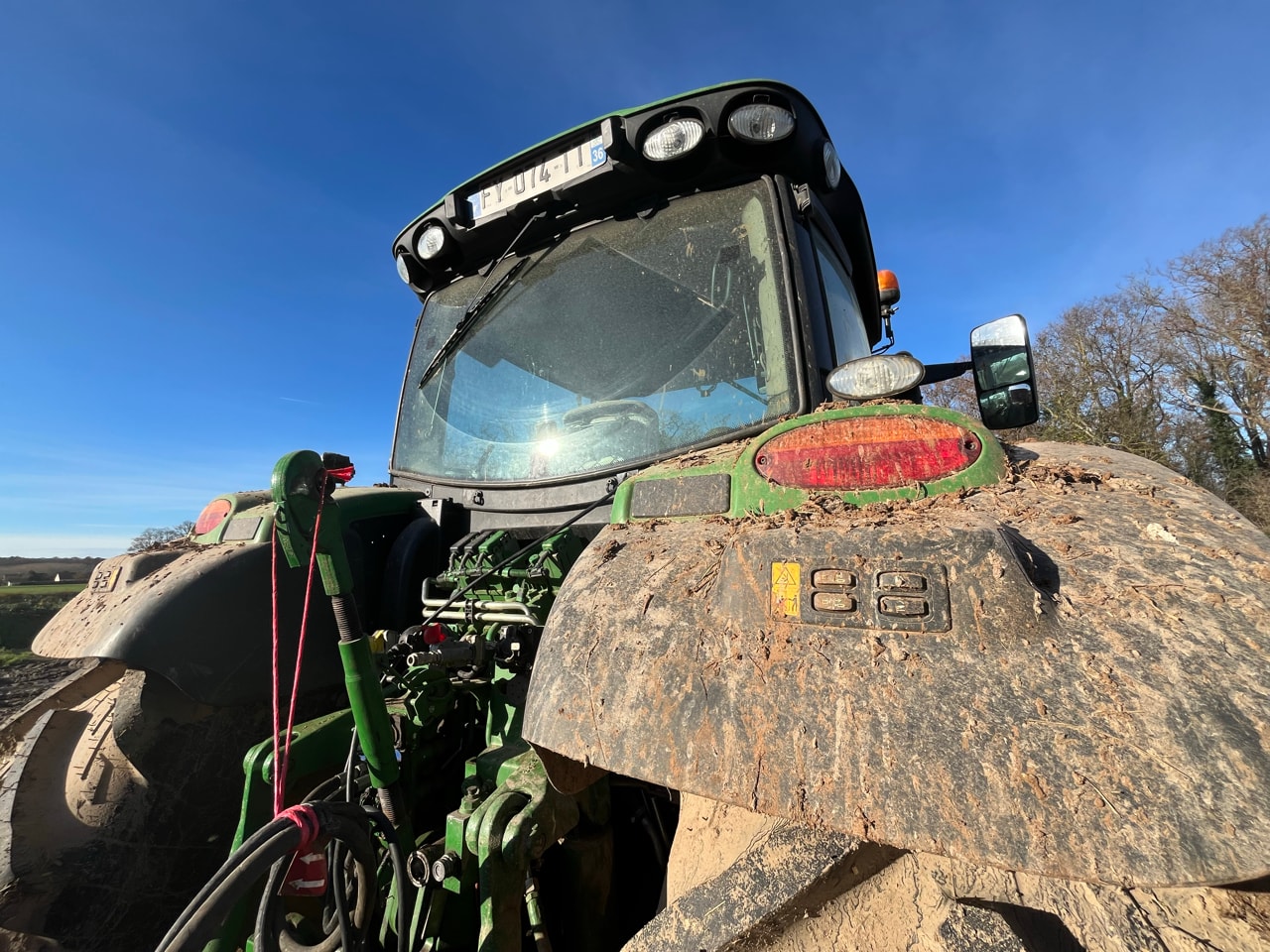 Tracteur JOHN DEERE 6155R - photo slide 12