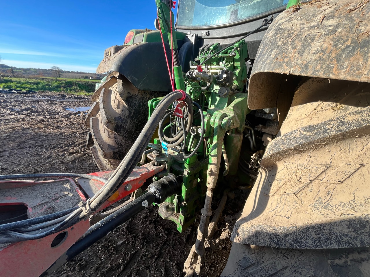 Tracteur JOHN DEERE 6155R - photo slide 19