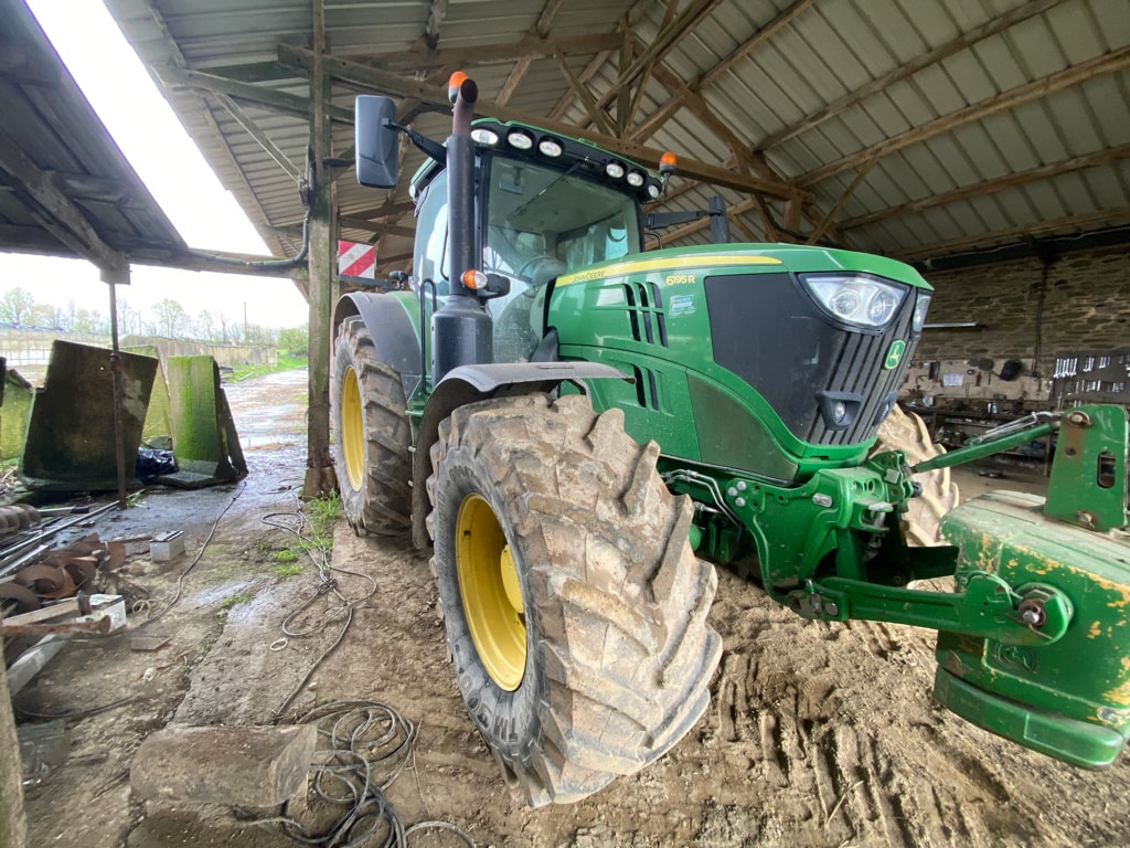 Tracteur JOHN DEERE 6195 R - photo slide 2