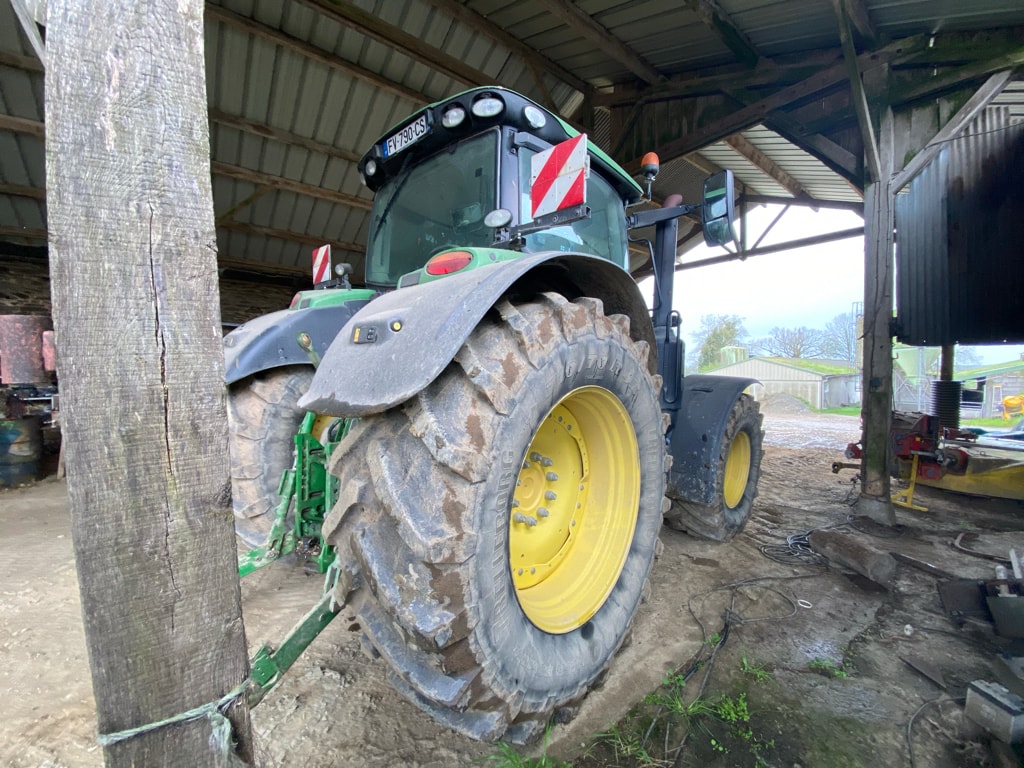 Tracteur JOHN DEERE 6195 R - photo slide 3