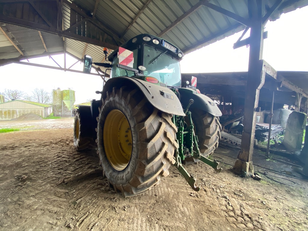 Tracteur JOHN DEERE 6195 R - photo slide 4