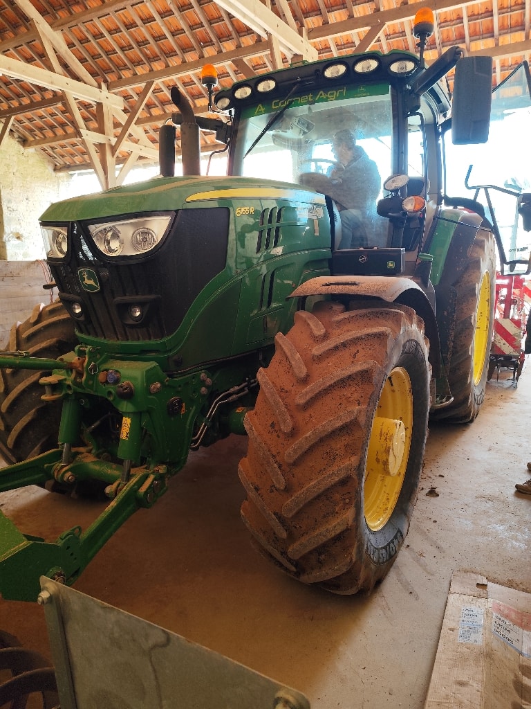 Tracteur JOHN DEERE 6155R - photo slide 1