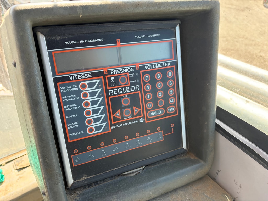 Pulverisateur automoteur EVRARD ALPHA 3400 - photo slide 12