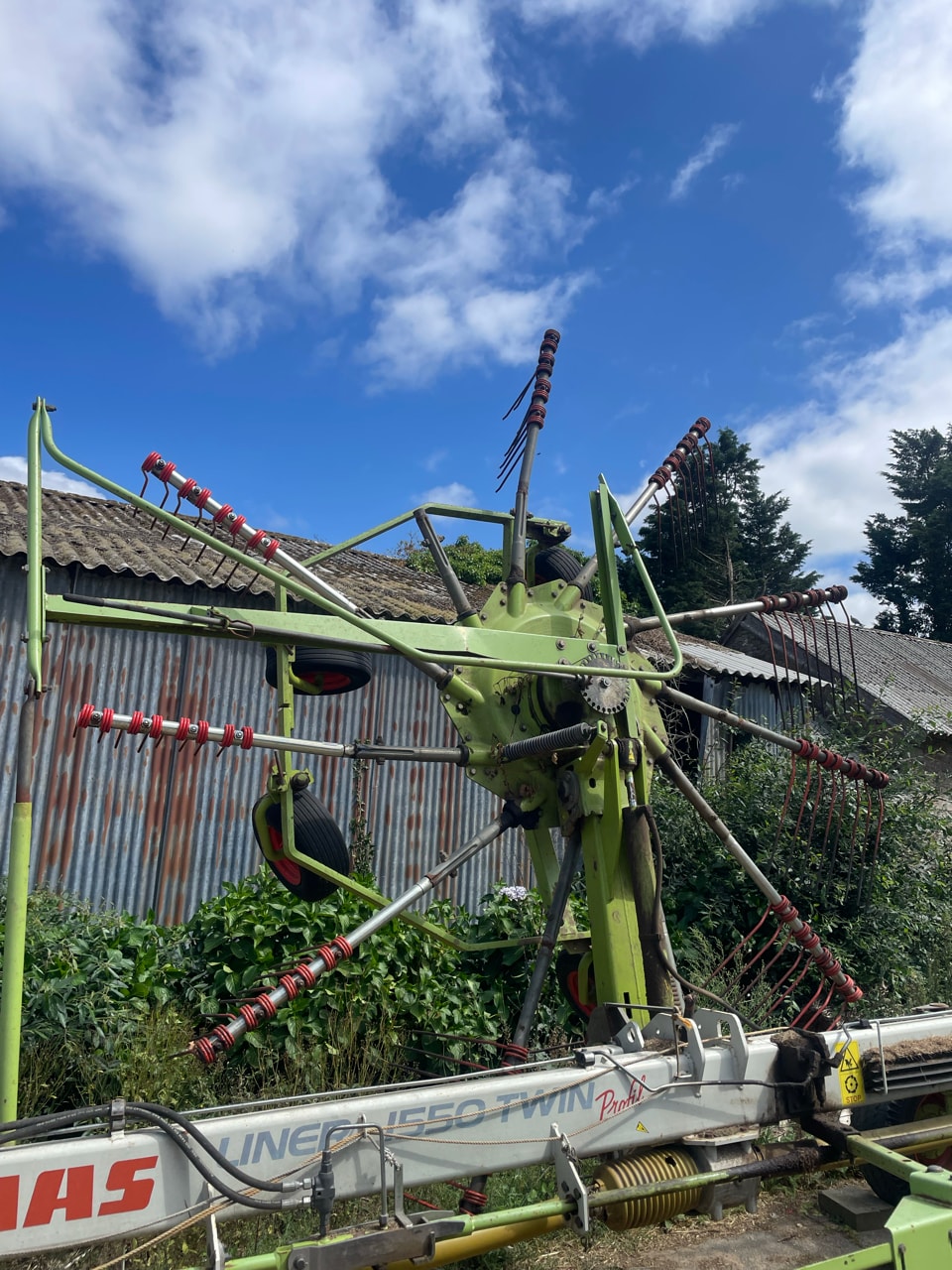 Andaineur CLAAS Liner 1550 - photo slide 4