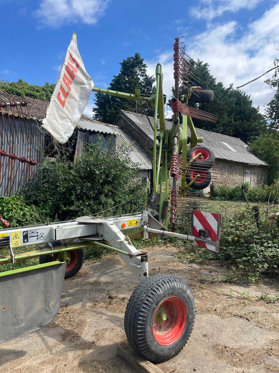 Andaineur CLAAS Liner 1550 - photo slide 5