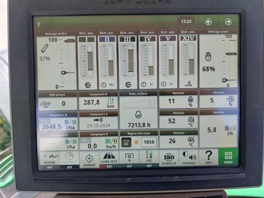 Tracteur JOHN DEERE 7250R - photo slide 17